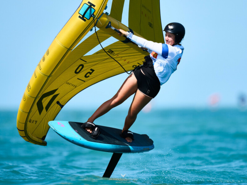 Nuevo éxito del Club Náutico en la Copa del Mundo de wingfoil