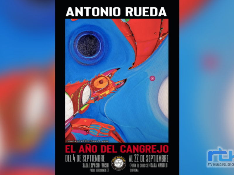 Antonio Rueda llega este año a la sala Espacio Vacío con obras inspiradas en el conjunto escultórico de Alfredo Zarazaga