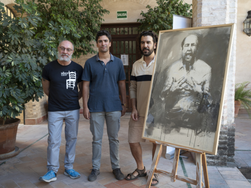 La Bienal de Flamenco abre las puertas de   “YUNQUE, TRAZO y ALCAYATA”, una colección de retratos de grandes figuras flamencas