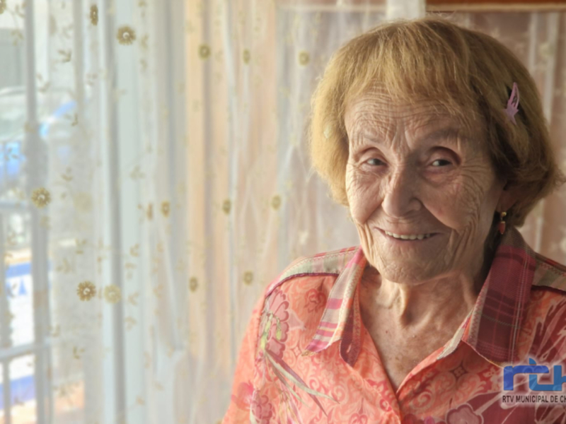 Isabel Gómez Cárdenas, de 97 años de edad recibirá este año un homenaje en el Día Internacional de las Personas de Edad que se celebra el 1 de octubre