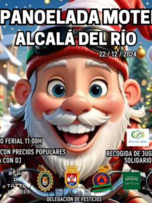 I PapaNoelada Moteraen Alcalá del Río 