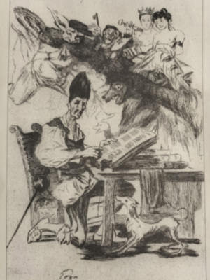 Goya: “El Cardenal Cazurro”