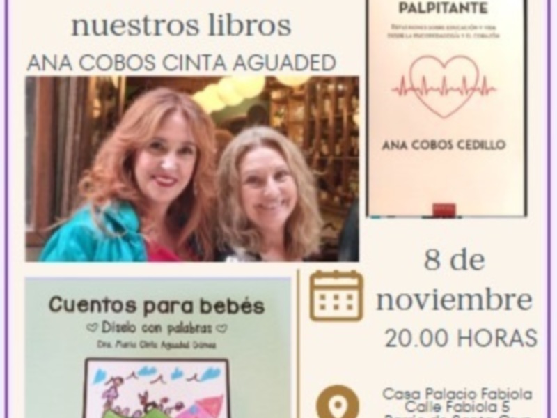 Presentación de estos dos libros por Ana Cobos psicopedagoga sobre la Orientación tan importante para los jóvenes y para los no tanto