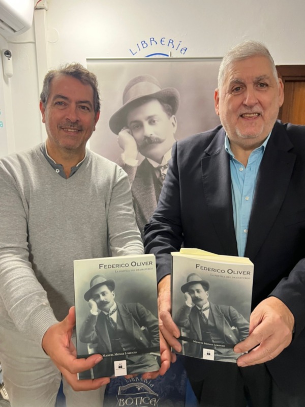 Este martes día 26 de noviembre en Sevilla, se presentó la biografía del chipionero Federico Oliver  del también autor chipionero Manuel Monge