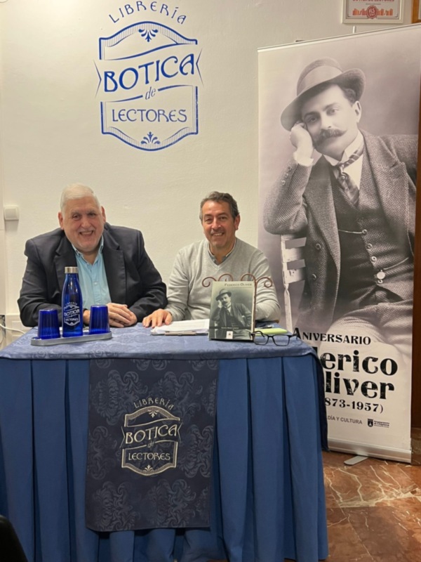 Encuentro en Sevilla en torno a Federico Oliver en la Botica de lectores 