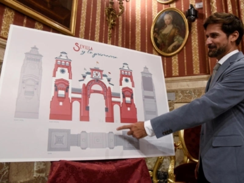 El Pabellón de Chile de 1929 Inspira la Portada de la Feria de Abril de Sevilla en su Nueva Edición