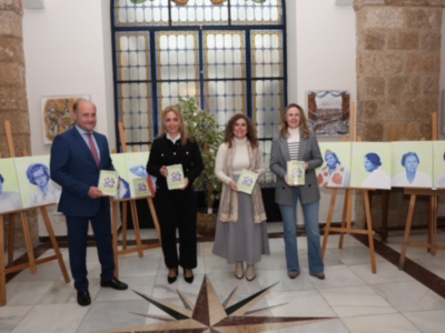 La Diputación entrega 3.300 agendas y  calendarios feministas que ensalzan los hitos de gaditanas pioneras