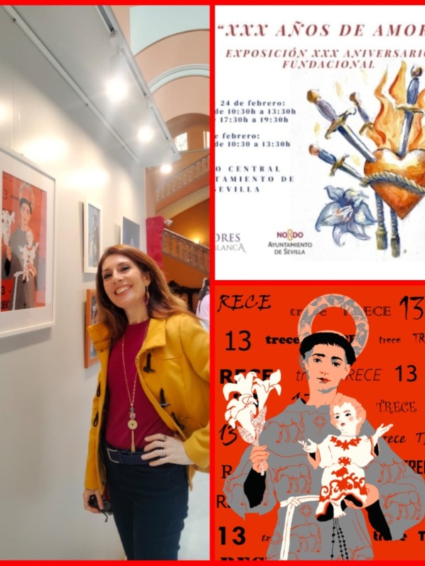 Teresa Guzmán expone en el Ayuntamiento de Sevilla