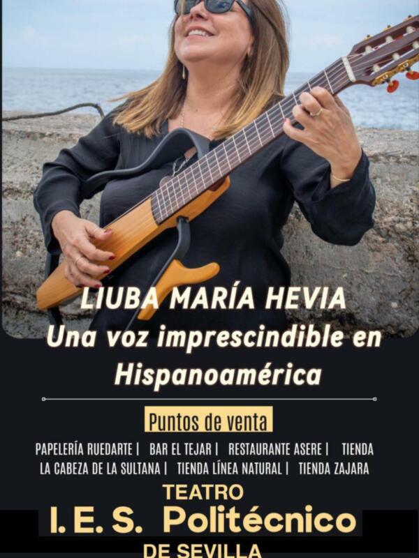 Sevilla espera el próximo 14 de marzo en el IES Politécnico el concierto de Liuba María Hevia