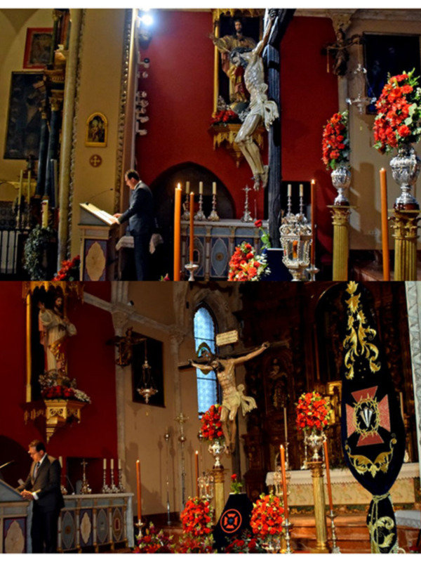 "La fe y la memoria se unen en el emotivo III Pregón de la devoción al Buen Fin"en Alcalá del Río