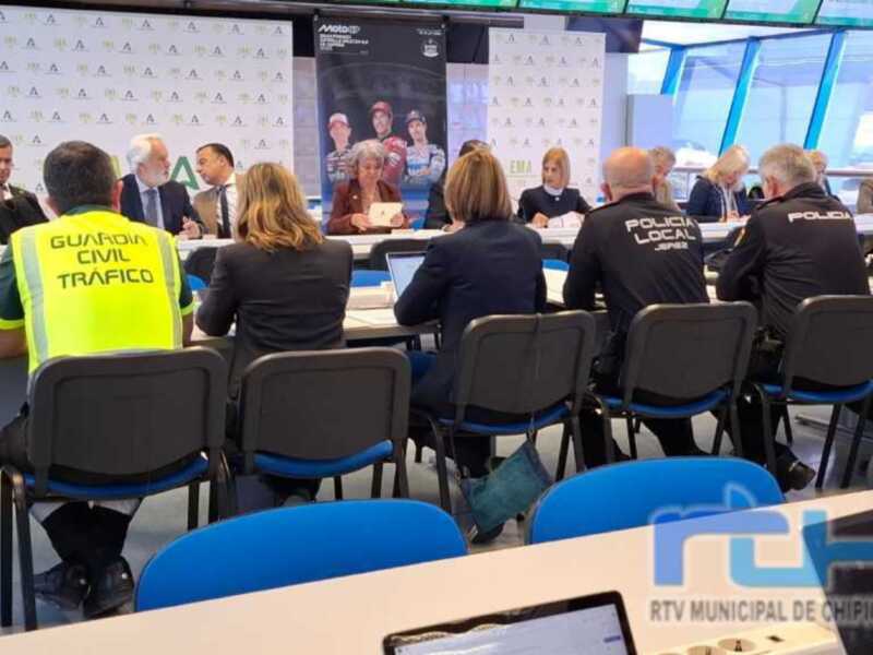 Gobierno y Junta ultiman el dispositivo de seguridad y emergencias del Mundial de Motociclismo que se disputa en Jerez