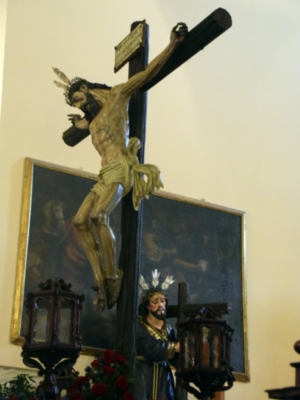  El Cristo del Buen Fin recorre Alcalá del Río en una solemne procesión de silencio