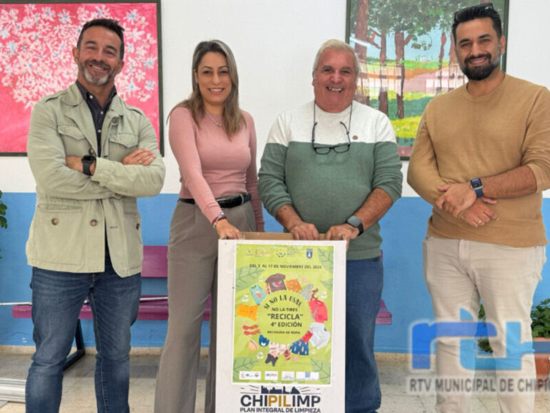 ACITUR y Centro Comercial Abierto ponen en marcha la IV campaña de recogida de ropa usada en colegios