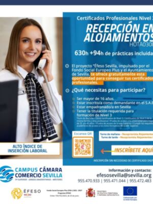  Sevilla refuerza la cualificación profesional en el sector turístico con un programa formativo gratuito