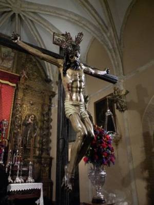 Alcalá del Río vive una nueva cita religiosa con la Santa Misa del Cristo del Buen Fin