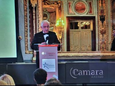 Luis Guichot, presidente de ASECIPMAD, distinguido con el Premio Nacional Reyes Católicos en Madrid 
