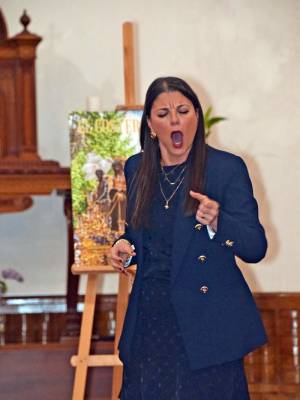 La XIV Exaltación de la Semana Santa eleva el espíritu cofrade en la Tertulia  Cofrade el “Costero” en  la Salle Felipe Benito de Sevilla