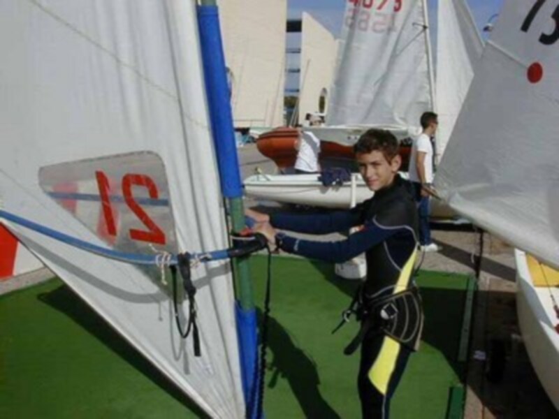 Álvaro del Barco y Marina Alabau suben al podio en la Copa España