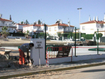 Gines: se inician las obras del nuevo parque público de Los Limones