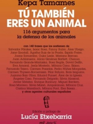 Kepa Tamames publica el libro 'Tú también eres un animal'