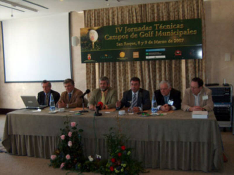 Clausuradas las IV Jornadas de Campos de Golf Municpales en San Roque.