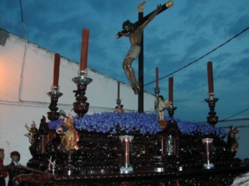 Viernes Santo: procesión de la Hermandad Sacramental de Gines 