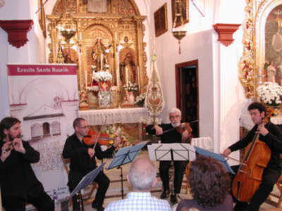 Gines: la Ermita de Santa Rosalía acogió un concierto de música clásica