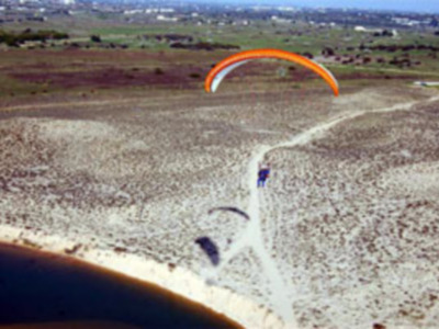 Paramotores Bajo Guadalquivir en el 1º concentración internacional de Portugal