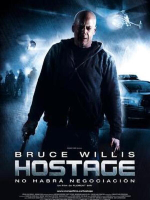 "Hostage", cinta de acción protagonizada por Bruce Willis, en el Supercine sin cortes de canal sur televisión