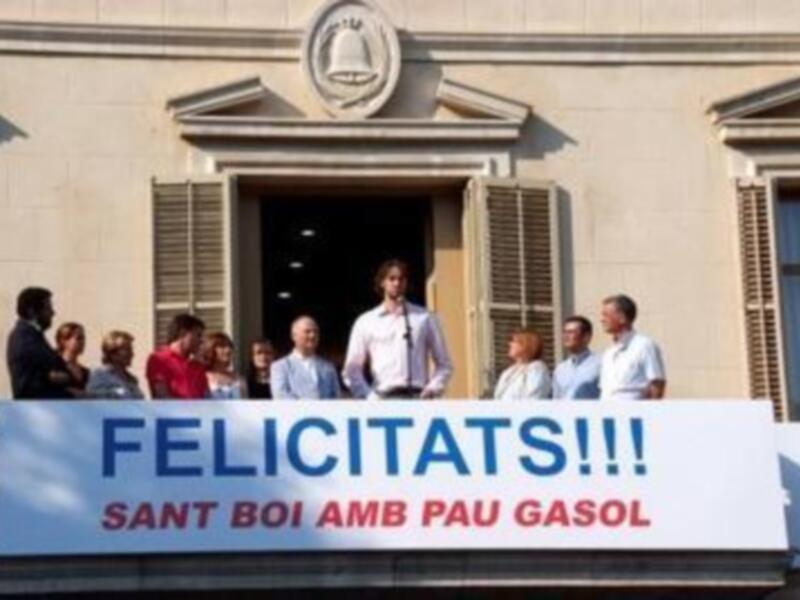 Pau Gasol cumple 29 años un día después del homenaje de Sant Boi 