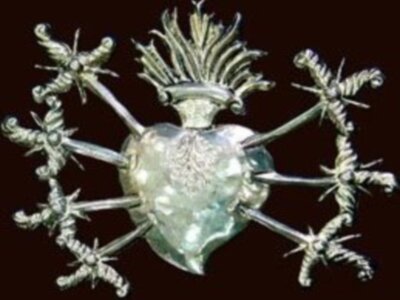 Nuevo corazón de plata para la Virgen de los Dolores de Chipiona‏