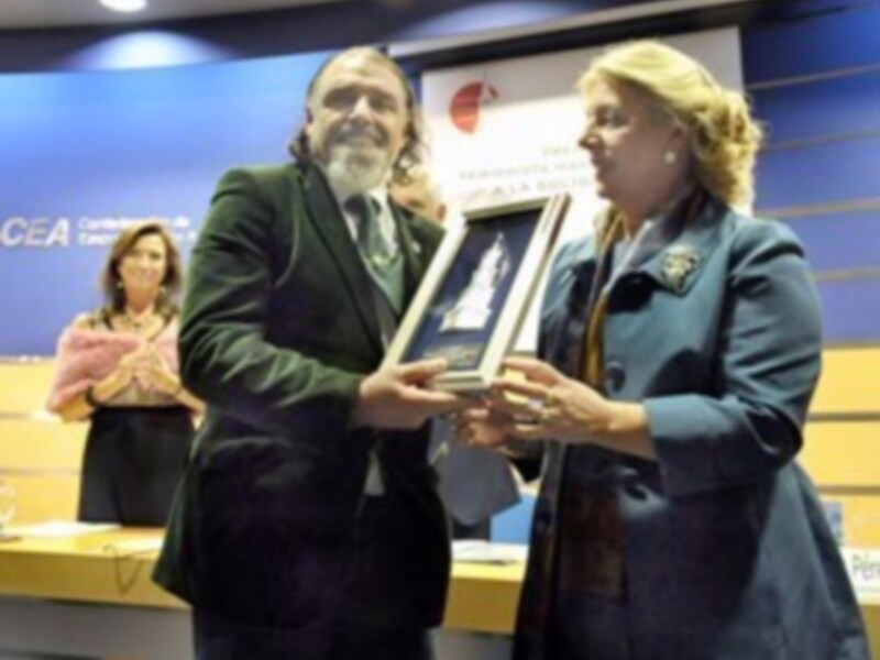 El educador Jorge Morillo, III Premio Periodista Manuel Ramírez a la Solidaridad 