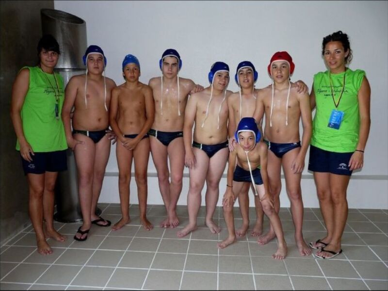 La hora de los infantiles y cadetes del Club Waterpolo Dos Hermanas-EMASESA
