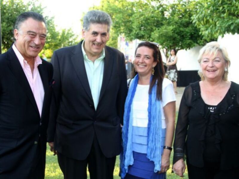 Javier Arenas y Juan Ignacio Zoido se reunieron en Antequera con los decanos de los colegios de abogados de Andalucia, entre ellos el de Sevilla, Jose Joaquin Gallardo.