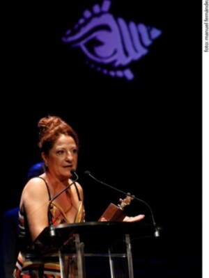La actriz Rosario Pardo, premiada en Cádiz