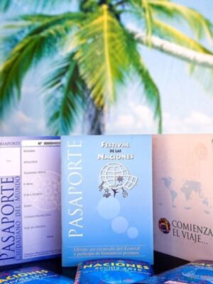 Deja constancia de tu viaje por el mundo con el pasaporte del festival de las naciones 