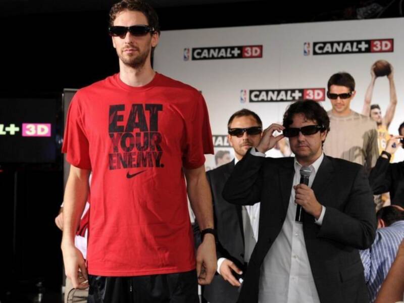 Pau Gasol en tres dimensiones 