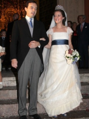 Boda en Sevilla de la nieta de la marquesa de la motilla, sobrina de Matilde Solís