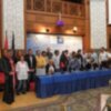 Nueva Directiva de la Asociación de la Prensa de Huelva, presidida por el periodista Rafael J. Terán 