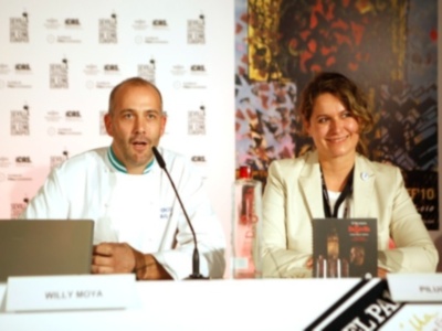 El Chef Willy Moya aromatiza diez platos típicamente andaluces con agua de Sevilla