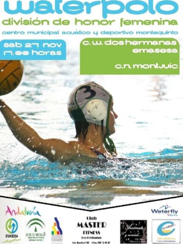 Propicia visita del C.N. Montjuic a Montequinto en la fiesta del waterpolo nazareno