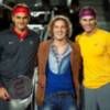 David Bisbal actuó en concierto en el partido de exhibición Unidos por la infancia entre los números 1 del tenis mundial Rafael Nadal y Roger Federer