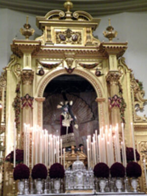 Galería del Quinario del Gran poder en su Basílica de la Plaza de San Lorenzo