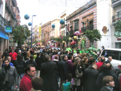 Cabalgata del barrio sevillano de Triana