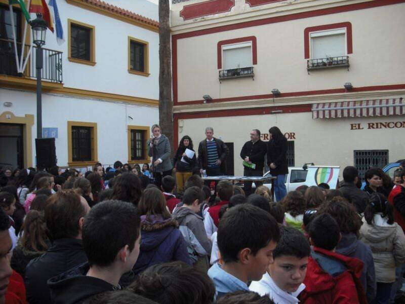 Éxito de participación en el acto público de sensibilización sobre los objetivos del milenio 