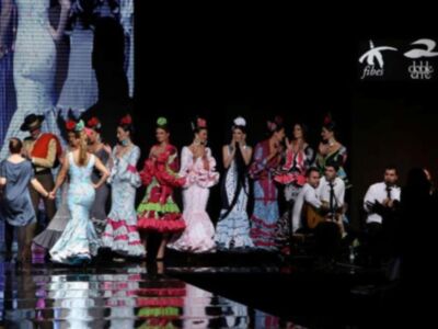 Beatriz Trapote regresa de Colombia y se estrena como modelo en Simof 2011