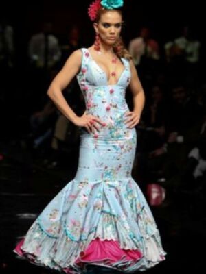 Beatriz Trapote regresa de Colombia y se estrena como modelo en Simof 2011