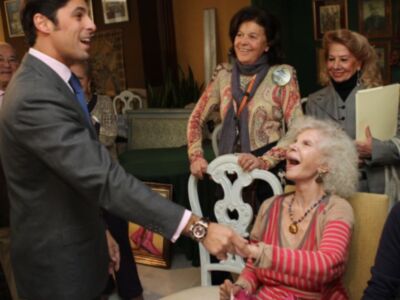 Las fotos más cariñosas de Fran y Eugenia con la Duquesa de Alba