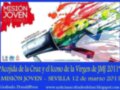 Misión Joven 2011 en Sevilla, con el Icono de la Virgen y la Cruz.