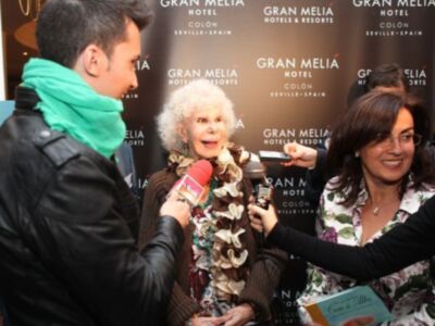 La Duquesa de Alba elige un menú de bodas